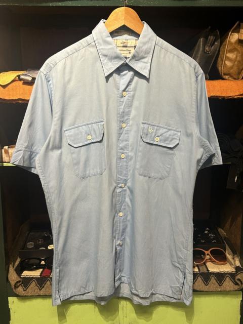 Dior Dior Double Pocket Button Up Shirt Blue