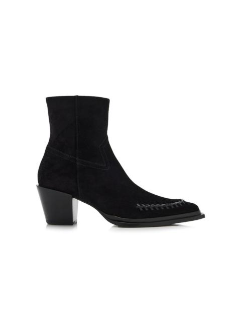 JIMMY CHOO Cece Suede Ankle Boots black