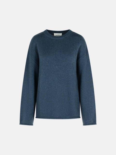 LISA YANG 'KRISTY' 'NIGHT FALL' CASHMERE SWEATER