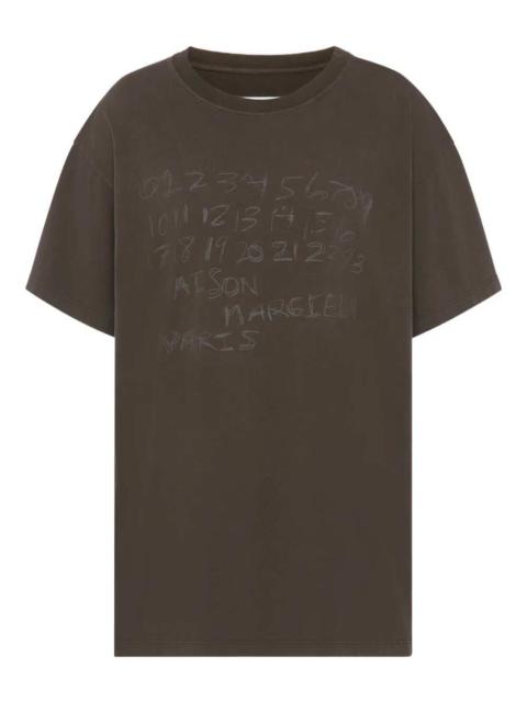 Maison Margiela Maison Margiela Women T-Shirt With Number Motif