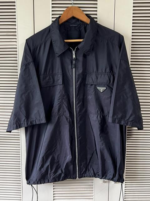 Prada Prada Re-Nylon short-sleeve shirt jacket
