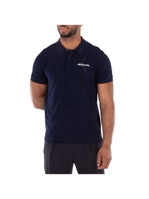 FENDI Fendi Logo Embroidered Regular-Fit Polo Shirt