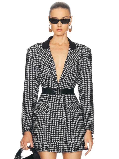 NORMA KAMALI Single Breasted Boy Fit Riding Jacket