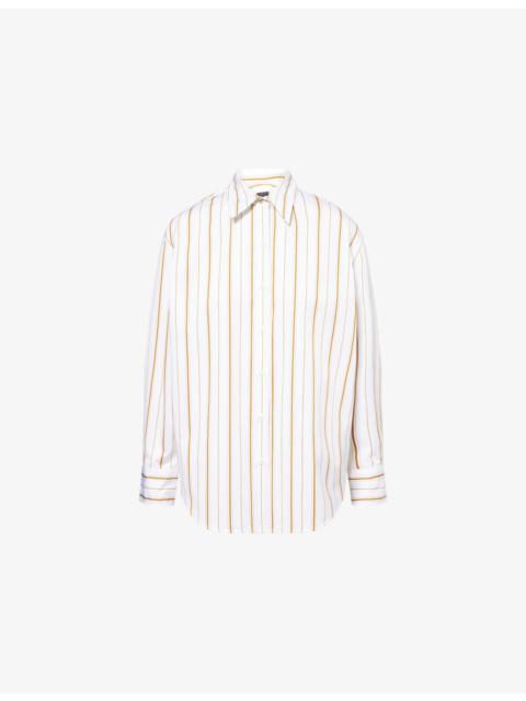 rag & bone Jessica Stripe-Print Cotton Shirt
