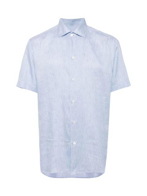 Brioni SHORT-SLEEVED BUTTON-UP SHIRT
