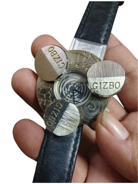 Other Designers Japanese Brand - Gizbo Rotate avant garde punk style watch