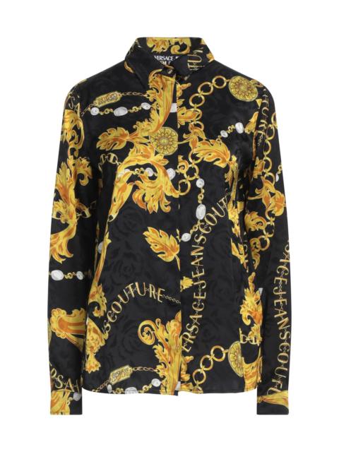 VERSACE JEANS COUTURE Black Women's Patterned Shirts & Blouses