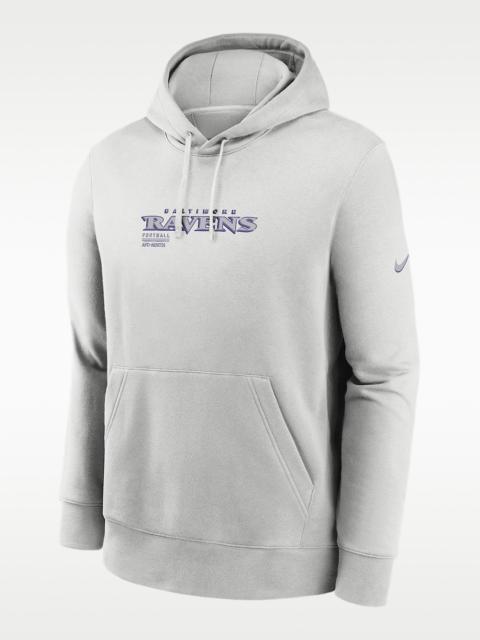 Nike Baltimore Ravens Slot Receiver Club Men's Nike NFL Pullover Hoodie
