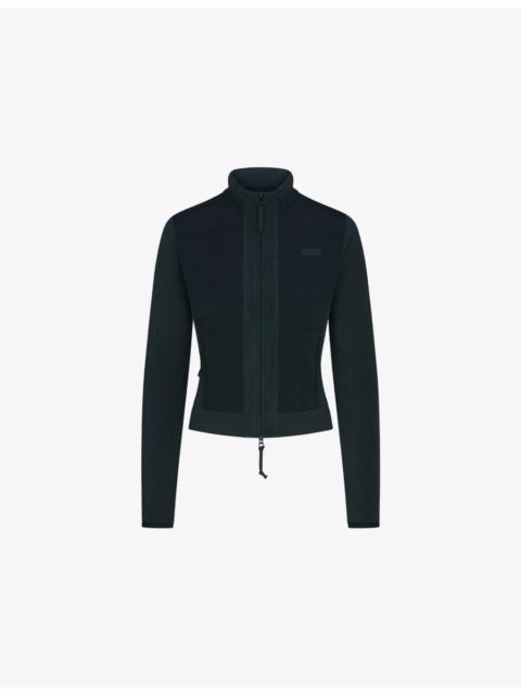 SKIMS Fleece Lounge FItted Jacket