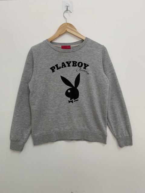 Other Designers Playboy Bunny Sweatshirt Big Logo Size Large Colour Grey