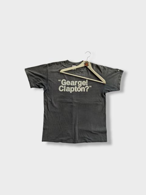 Other Designers Art - Vintage art parody Gearge Clapton? band tee