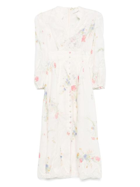 Zimmermann Zimmermann Women Lucky Linen Midi Dress