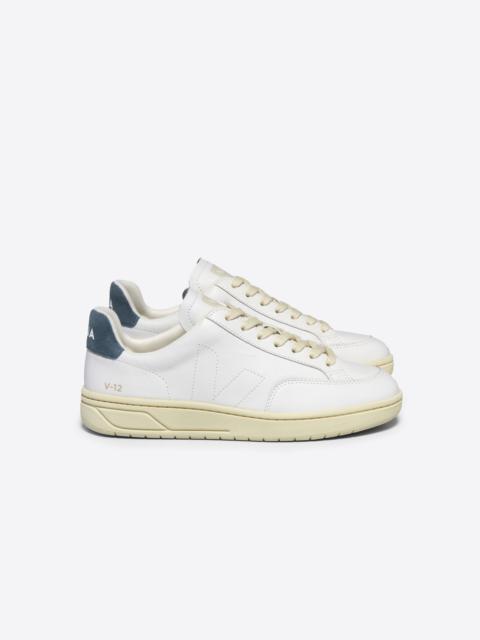 VEJA V-12 STITCH LEATHER WHITE CALIFORNIA