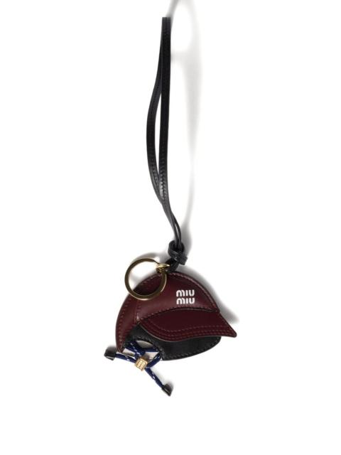 Miu Miu Miu Miu Leather Keyring