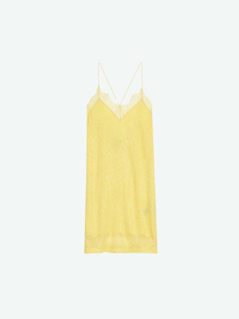 Zadig & Voltaire Crystal Silk Jacquard Dress