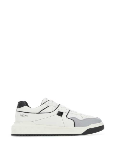 Valentino Valentino Garavani Men Multicolor Nappa Leather One Stud Sneakers