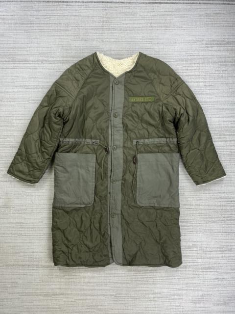 Other Designers Avirex × Vintage - Vintage Avirex Military Quilted Lined Sherpa Parka Jacket