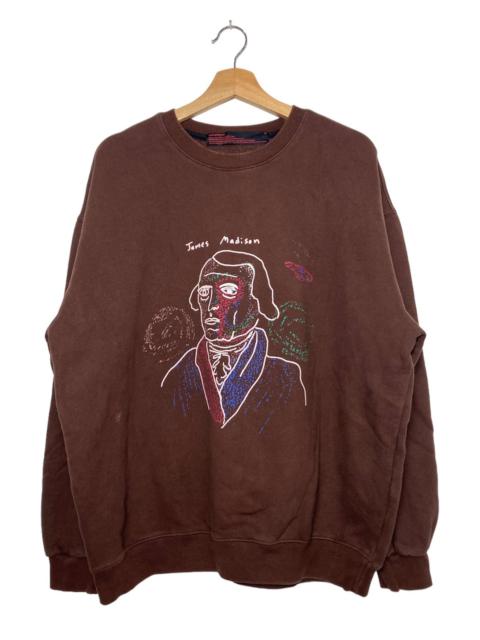 Other Designers Japanese Brand - Vintage James Madison Crewneck / Kanye Ye Travis West Scott