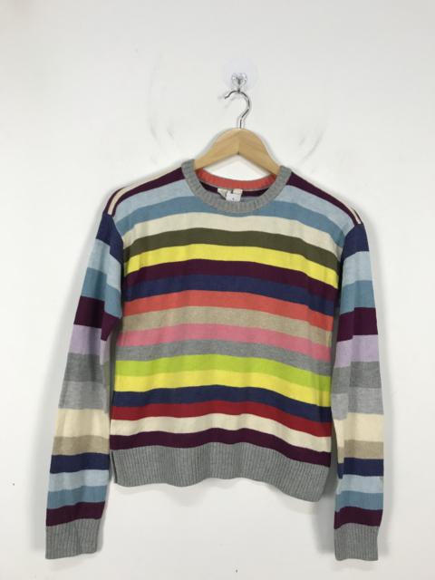 Other Designers Gap - Gap Striped Multicolor Crewneck Knit Sweater #2613