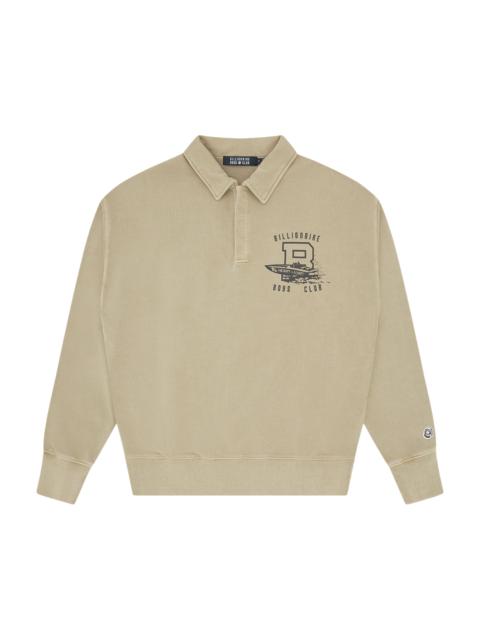 BILLIONAIRE BOYS CLUB BOAT CLUB WASHED QUARTER ZIP