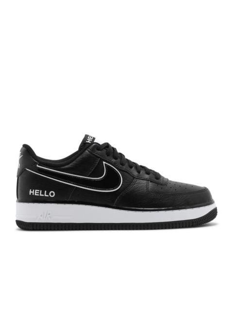 Nike URBANSTAR X AIR FORCE 1 '07 LX 'HELLO PACK - BLACK'