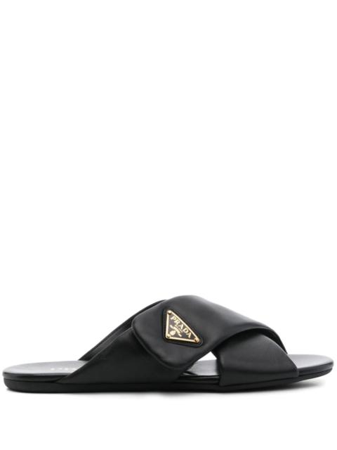 Prada Women Leahter Sandals