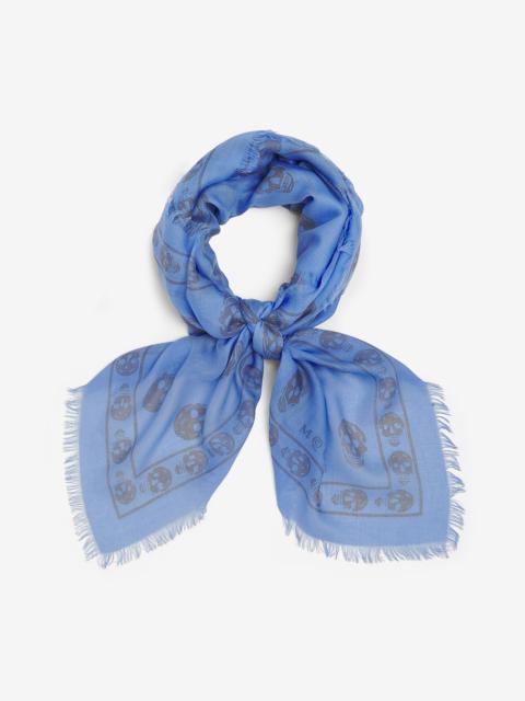 Alexander McQueen Classic Skull Foulard