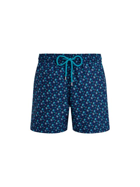 Vilebrequin Men Swim Shorts Micro Ronde Des Tortues Rainbow