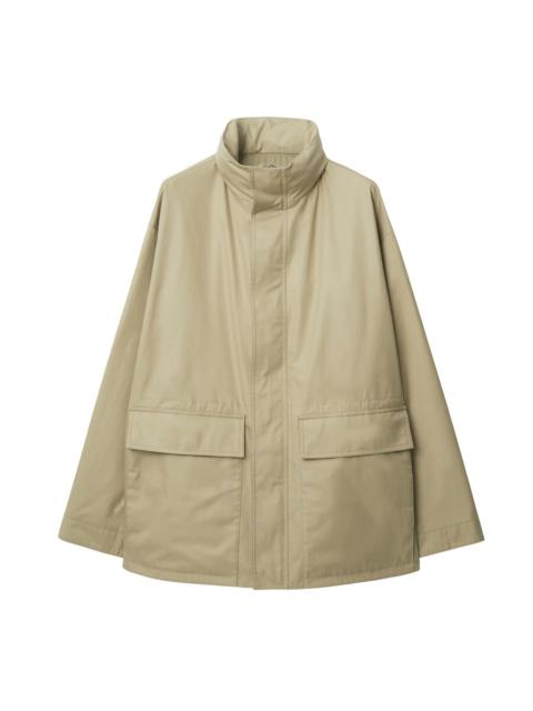 Burberry Burberry Ekd-Embroidered Cotton Parka