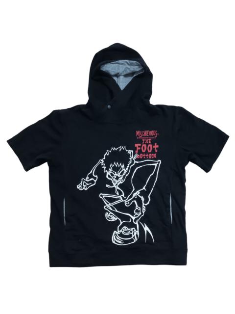 Other Designers Japanese Brand - MISCHIEVOUS EMI NAKAYAMA SHORT SLEEVE HOODIE
