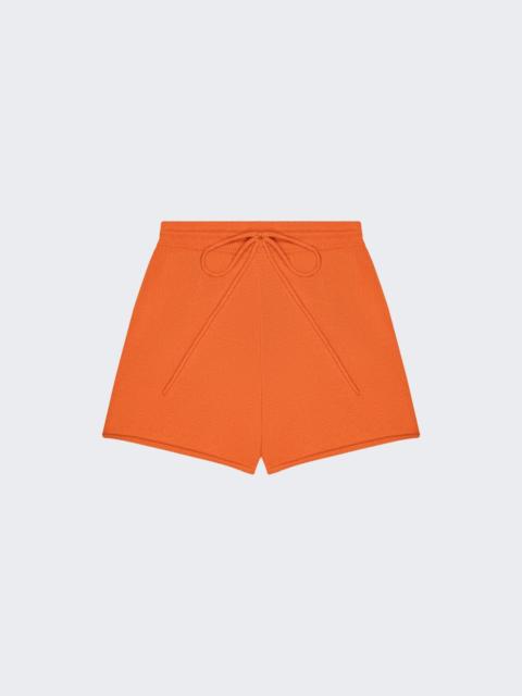 CALLE DEL MAR Cashmere Short Orange