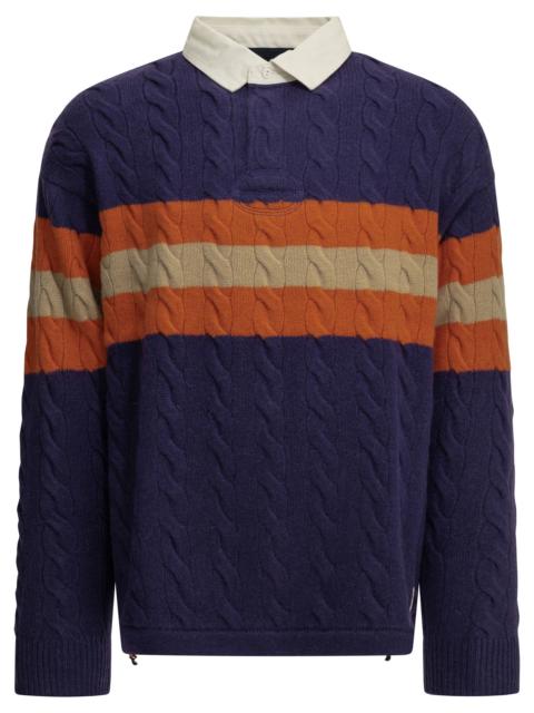 Polo Ralph Lauren Polo Ralph Lauren Rugby Polo Sweater Purple