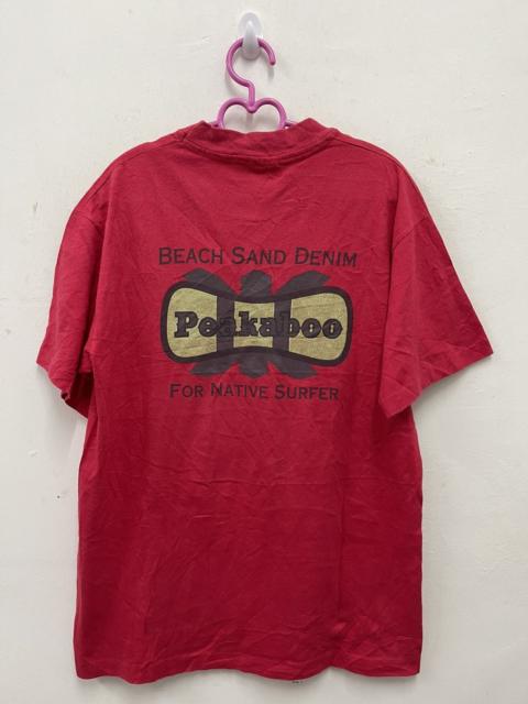 Other Designers Rare Vintage PEAKABOO Beach Sand Denim for Native Surfer