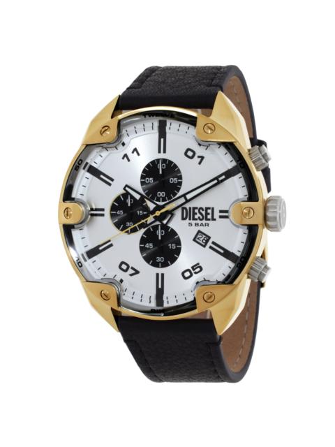 Diesel Diesel Spiked Chronograph Quartz Silver Dial Men's Watch DZ4671