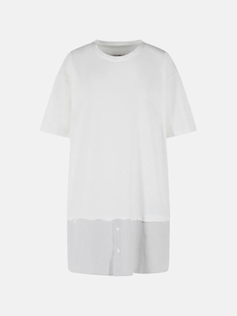 MM6 Maison Margiela WHITE COTTON DRESS