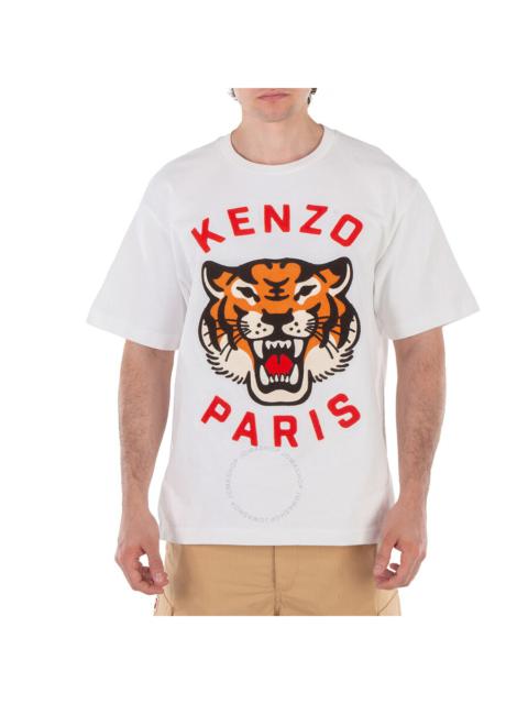 KENZO Kenzo Embroidered Tiger Cotton T-Shirt