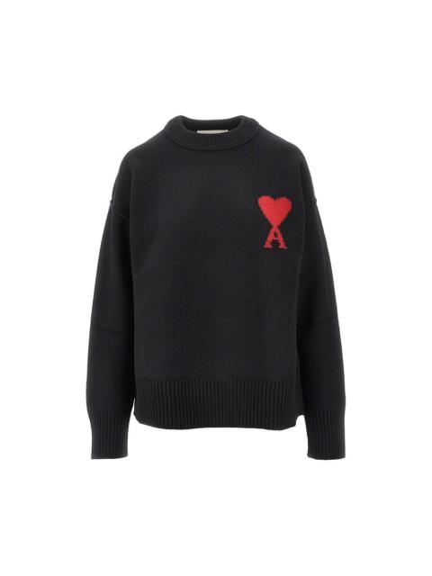 AMI Paris Ami Women 'Ami De Coeur' Crewneck Sweater