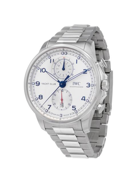 IWC Schaffhausen IWC Portugieser Yacht Club Chronograph Automatic Silver Dial Men's Watch IW390702