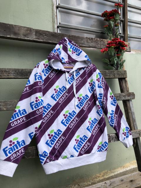 Other Designers Vintage - Vintage Coca Cola x Fanta Full Print Hoodie
