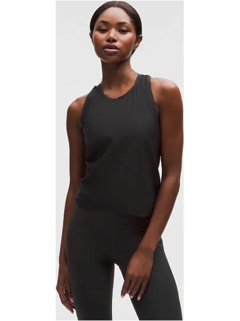 lululemon Zoned Ventillation Cropped Running Tank