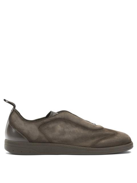 Santoni Santoni Sneaker With Elastic Laces
