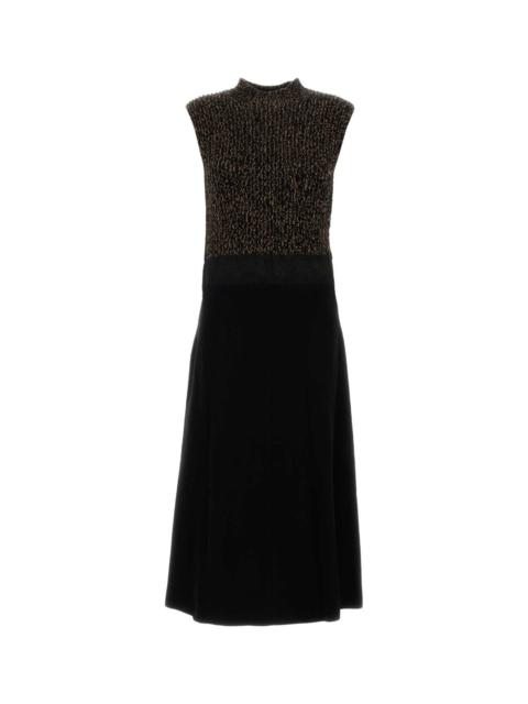 Prada Prada Women Two-Tone Wool Blend Dress
