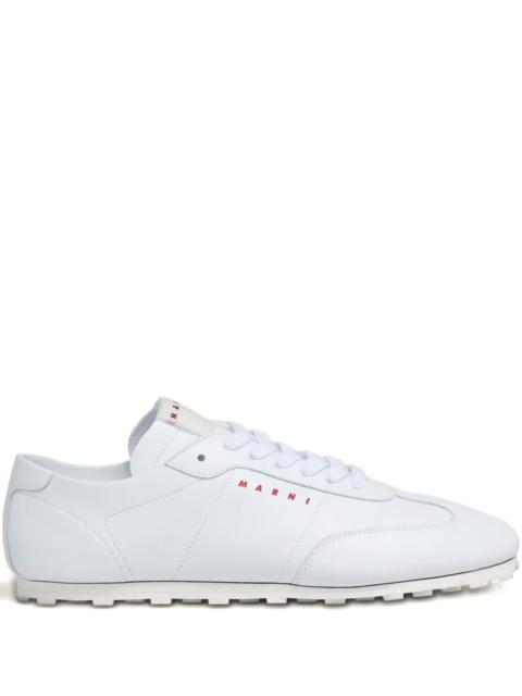 Marni Marni Women Leather Lace-Up Sneakers