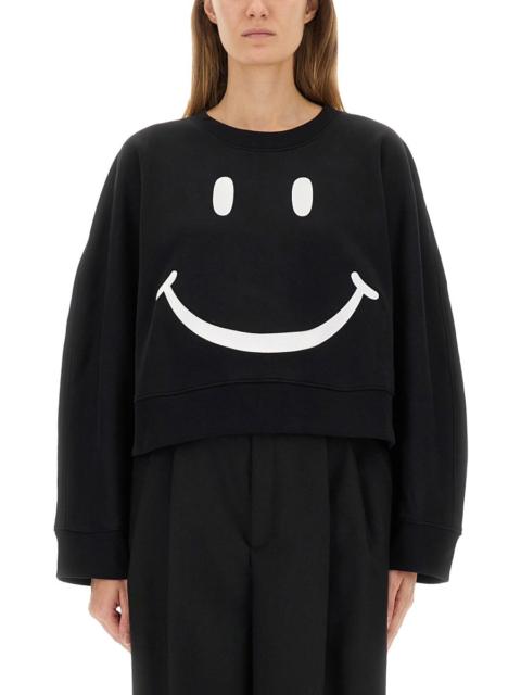 Moschino SWEATSHIRT WITH SMILEY PRINT