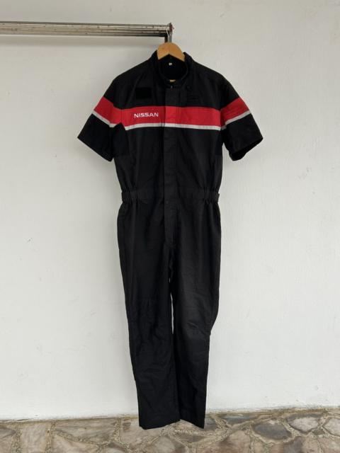 Other Designers Nissan Japan Vintage Coverall Black Red