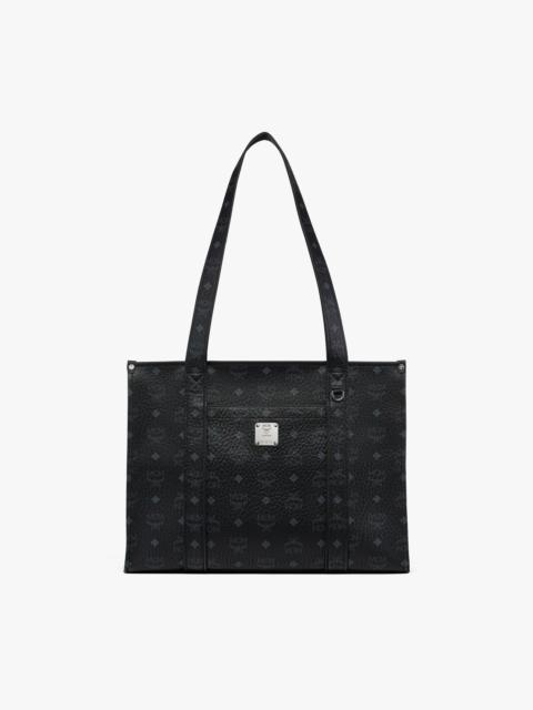 MCM Aren School Bag Tote in Visetos