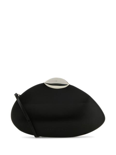 BENEDETTA BRUZZICHES Black leather Belle De Jour clutch