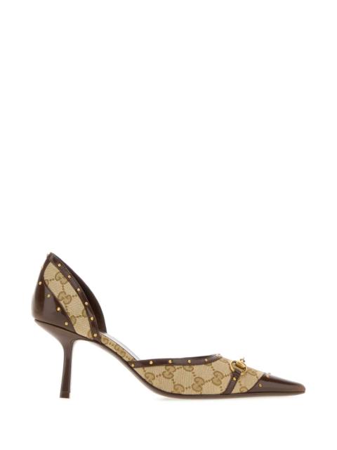 GUCCI Gucci Women Gg Fabric Savory Pumps