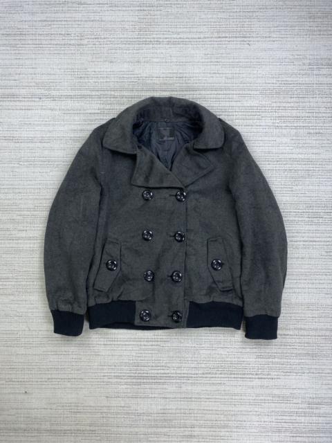 Other Designers If Six Was Nine × Japanese Brand × Vintage - Vintage Sky Bomber Double Collar Punk Bomber Jacket