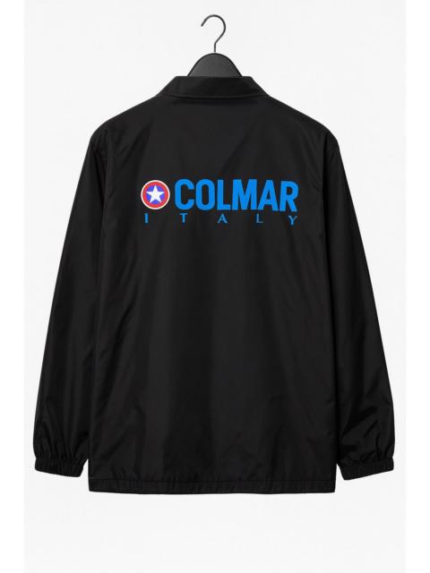 Other Designers Vintage Colmar Italy Black Nylon Coach Jacket – Lightweight